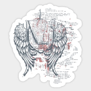 Trendy Angels and Demons Codes of Arms Sticker